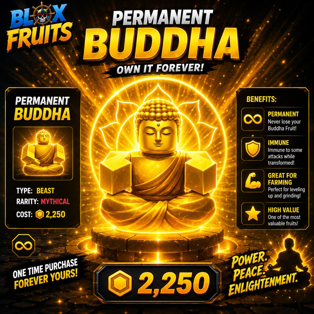 Permanent Buddha Value Blox Fruits